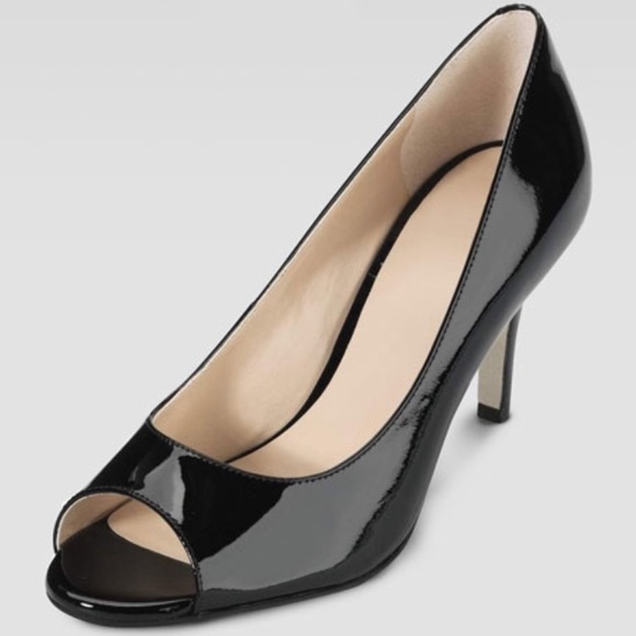 Cole haan nike Air Lainey Patent Peep-Toe Pump - Picture 2 of 8